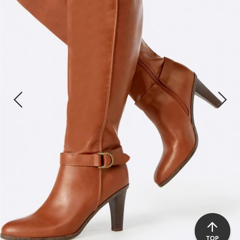 Dallas heeled boot size 6